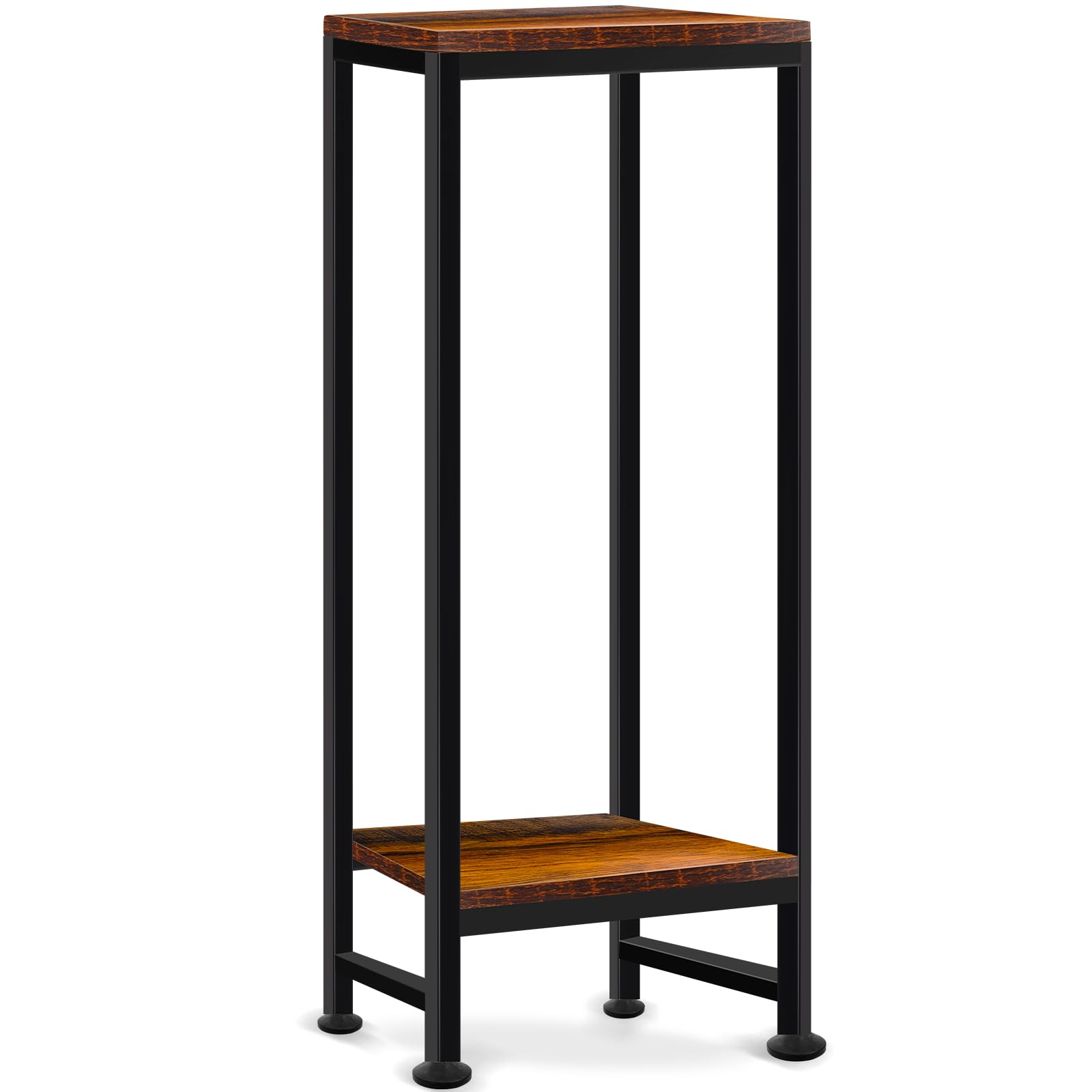 Luborn 2-tier plant stand design offers stable indoor display for greenery