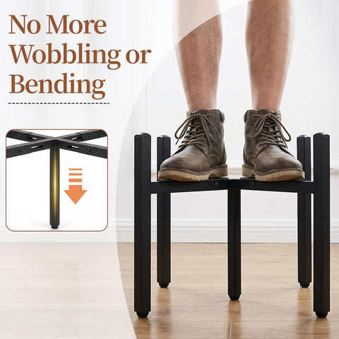 LUBORN plant stand five-leg base provides improved stability on floors