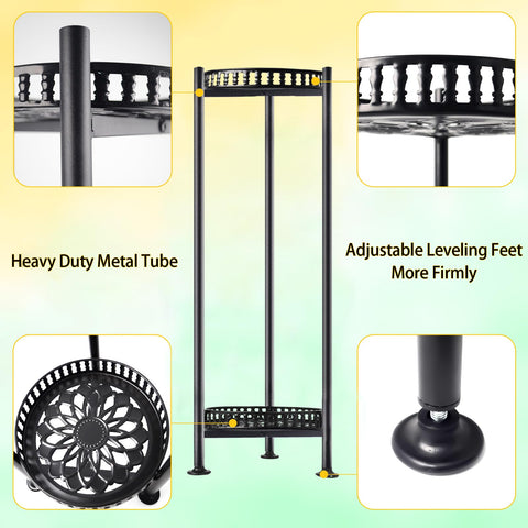 LUBORN plant stand indoor decor setup for living room corners.