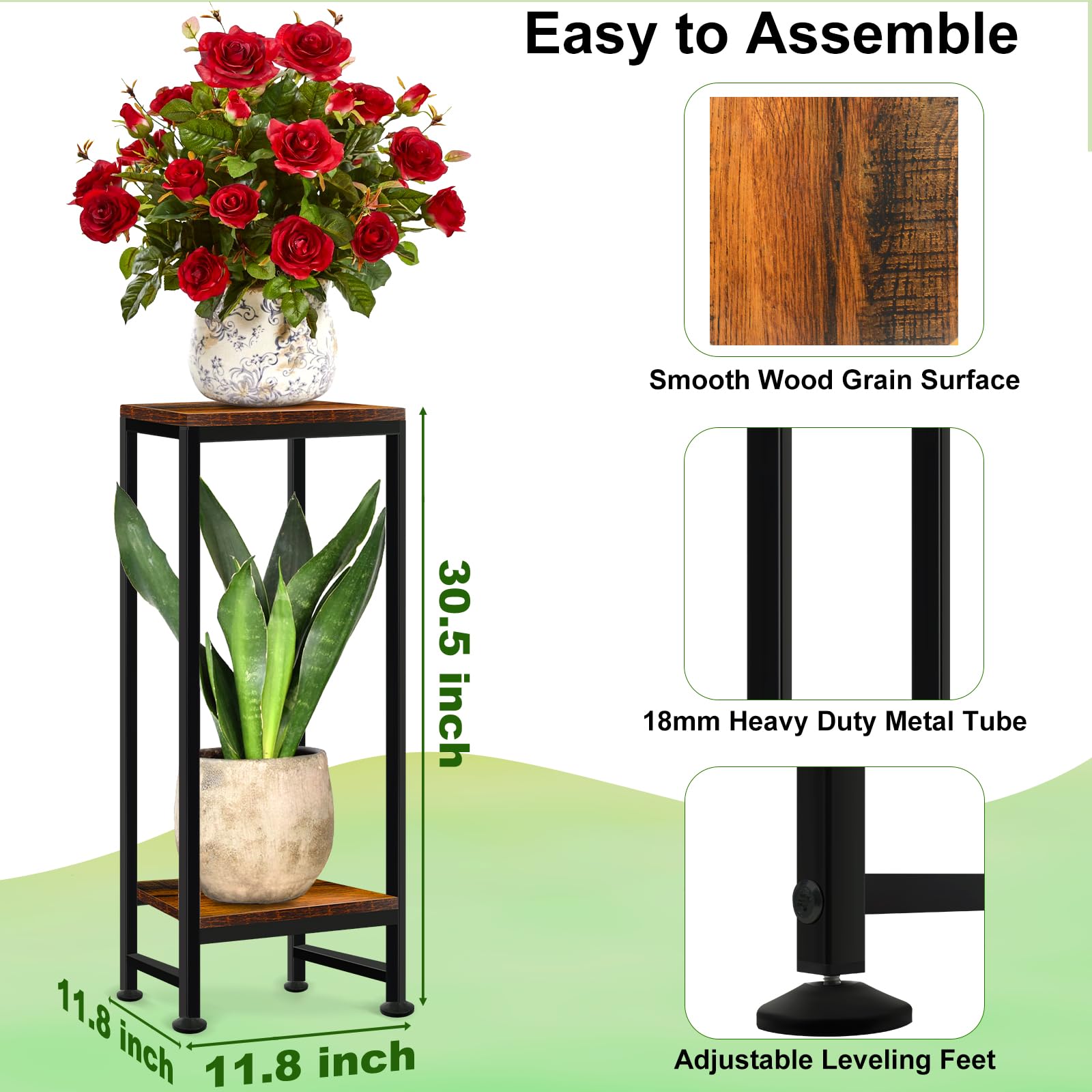 Luborn waterproof MDF tray resists moisture and spills