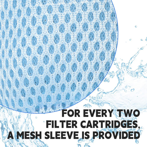 Lucasou universal-fit spa filter with 3.9-inch diameter fits many tubs.