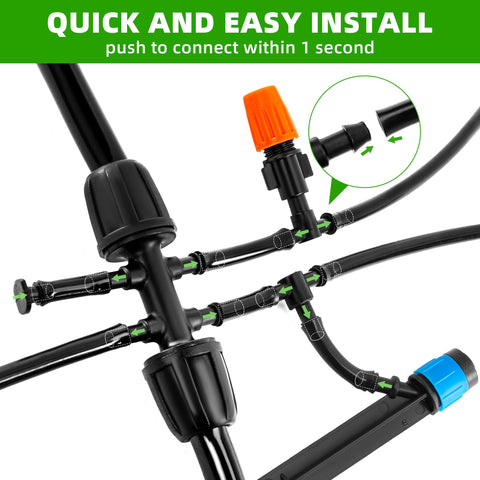 lucdnc metal hose clip: secure hose to prevent leaks during watering