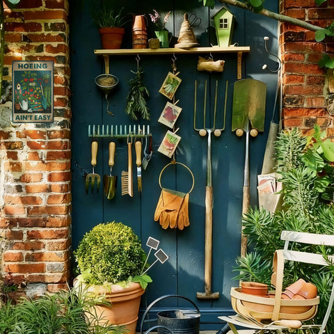 lucdnc Hoeing Ain't Easy ideal gift for women gardeners
