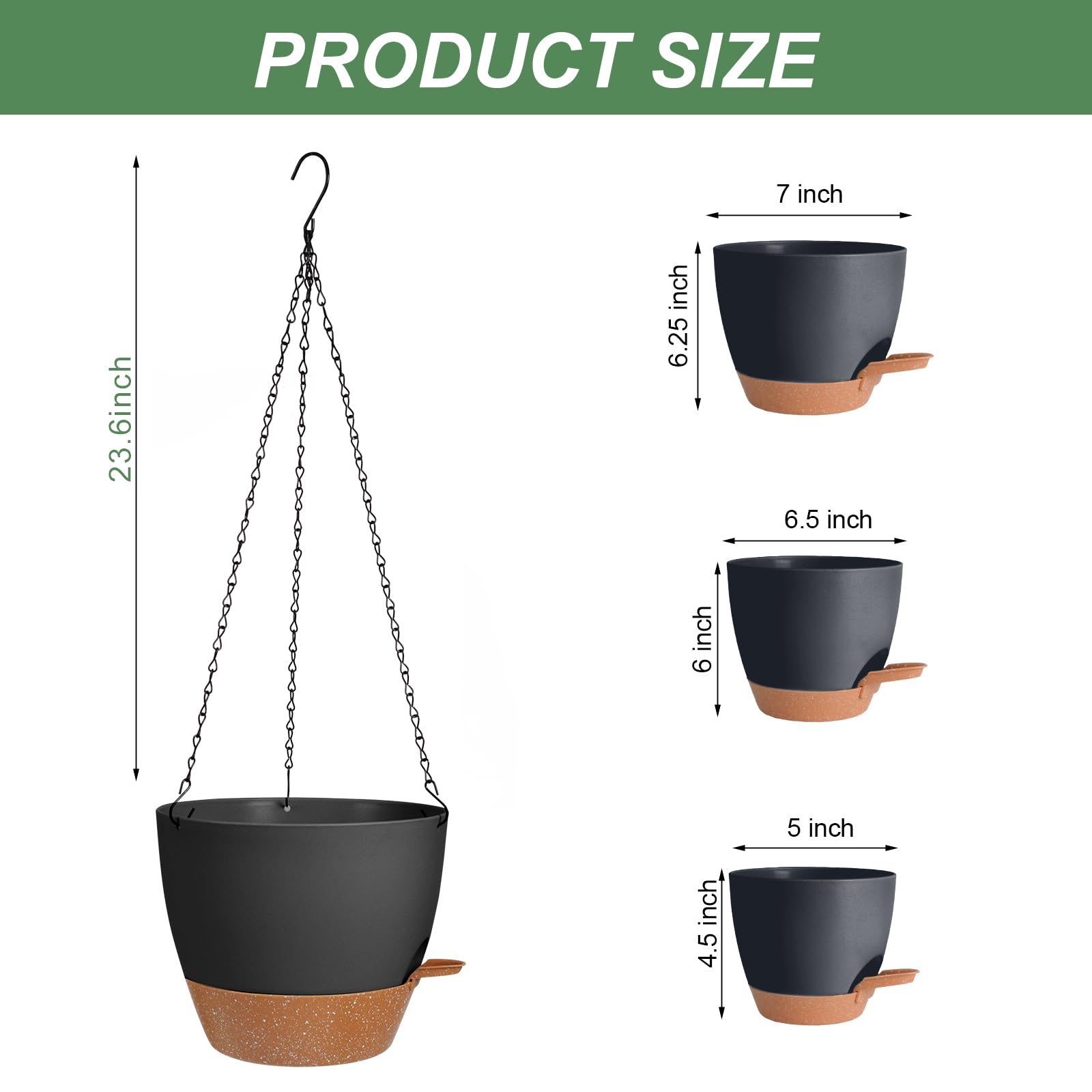 Lucieblessdesign 5-inch planter for small plants and decor