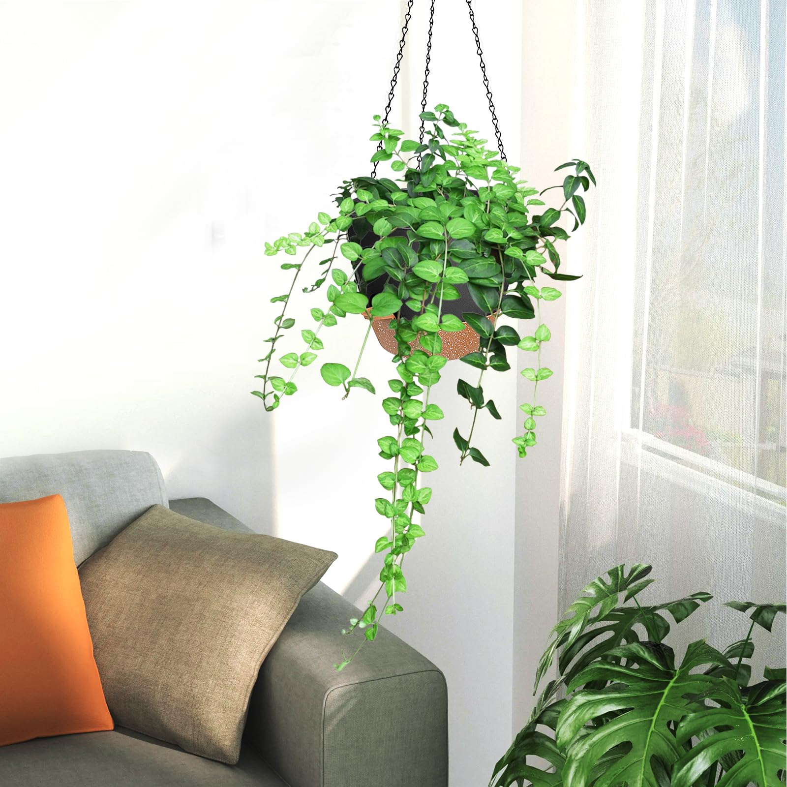 Lucieblessdesign indoor-outdoor use enables flexible placement on balcony or window
