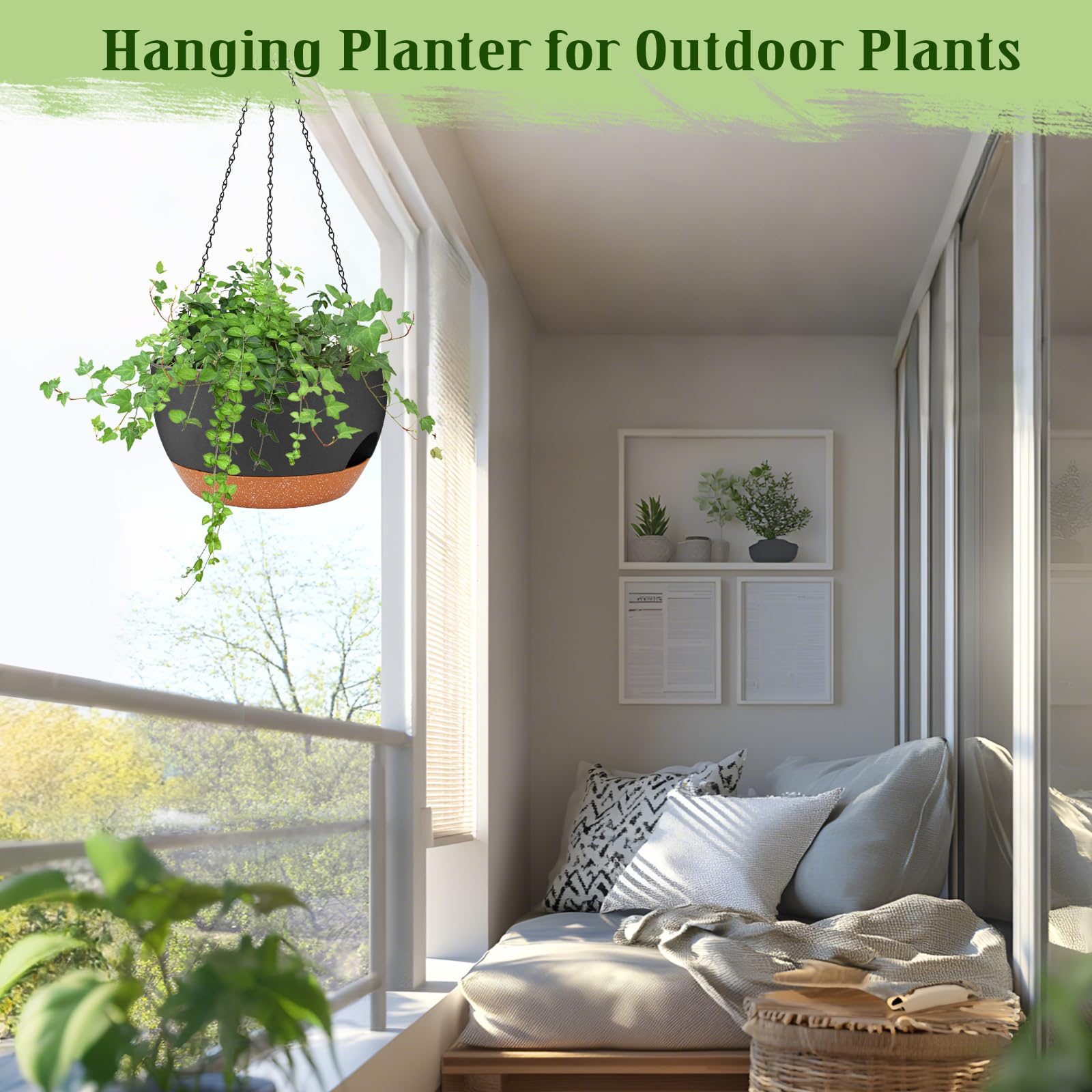 Lucieblessdesign versatile planter suitable for balcony, patio, or garden setup.