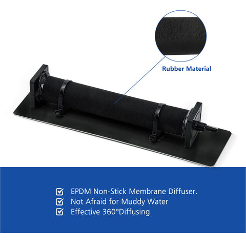 Luckerain coupler clamps kit for secure aeration connections