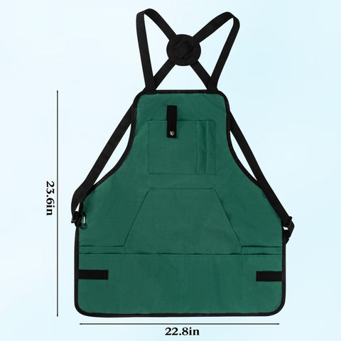 LUCKIPLUS cross-back design distributes weight for comfortable shoulder support.