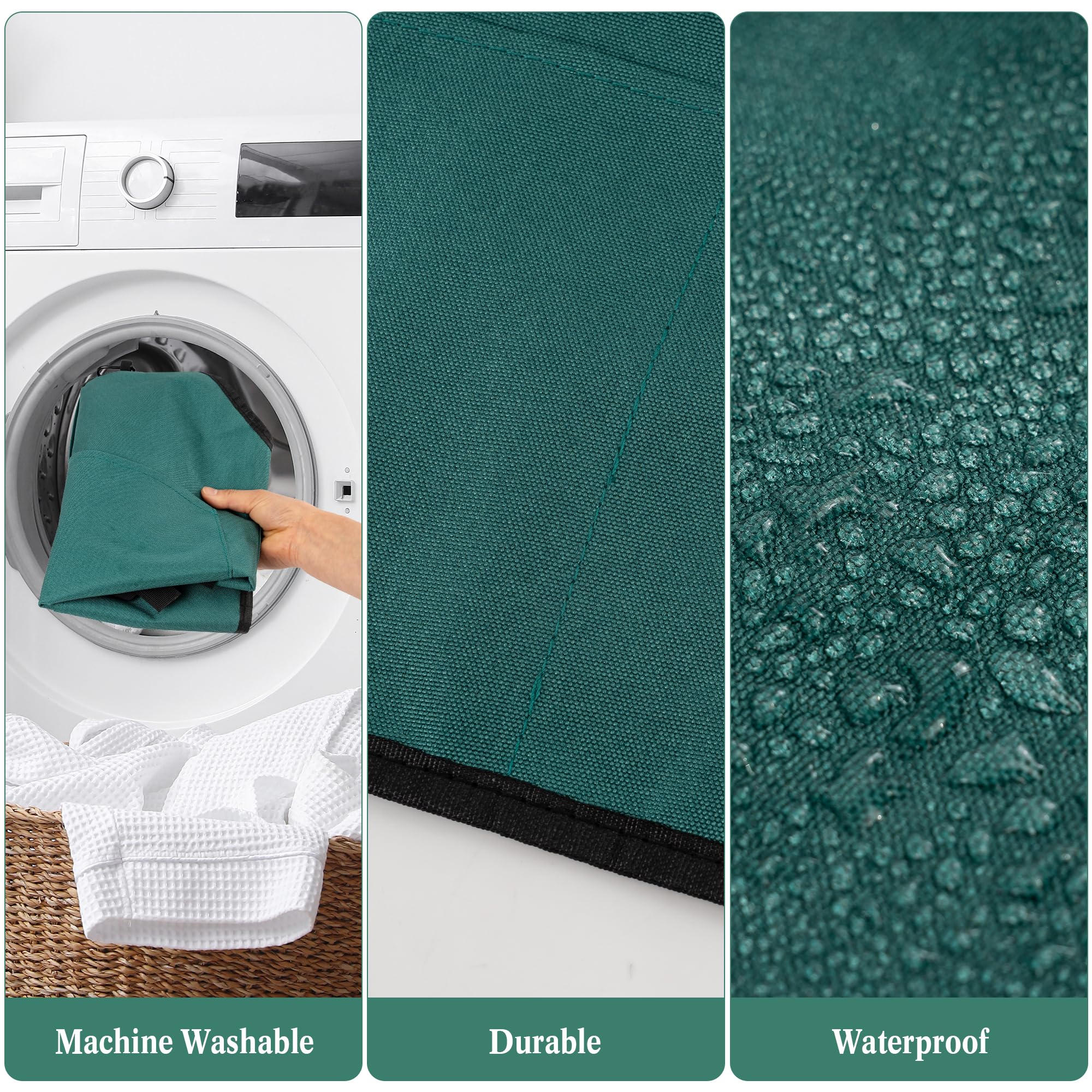 LUCKIPLUS machine washable apron cleans up fast after work.