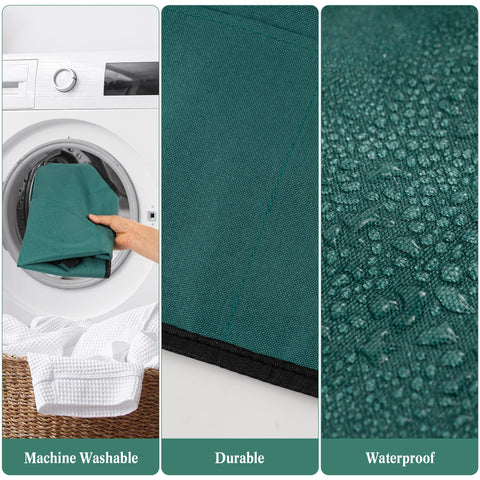 LUCKIPLUS machine washable apron cleans up fast after work.