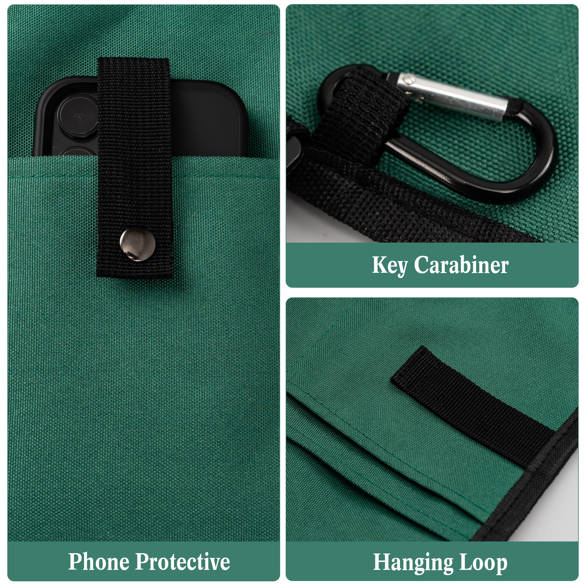 LUCKIPLUS reinforced double-stitched seams ensure long-lasting durability.