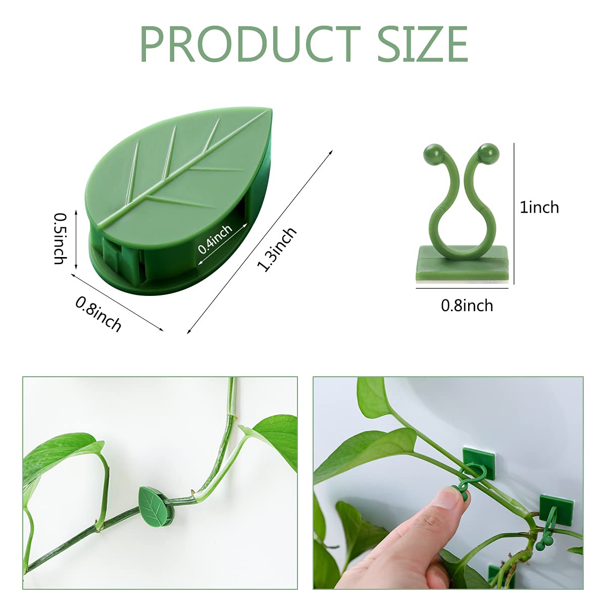 LUCKJUJU transparent adhesive sticker secures mounting on surfaces.
