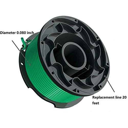 Lucky Seven SF-080 AFS-compatible spool enables smooth auto-feed line advancement.