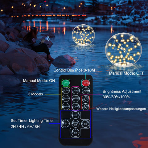 LuckSky IP68 waterproof design withstands rain, splashes, and outdoor use