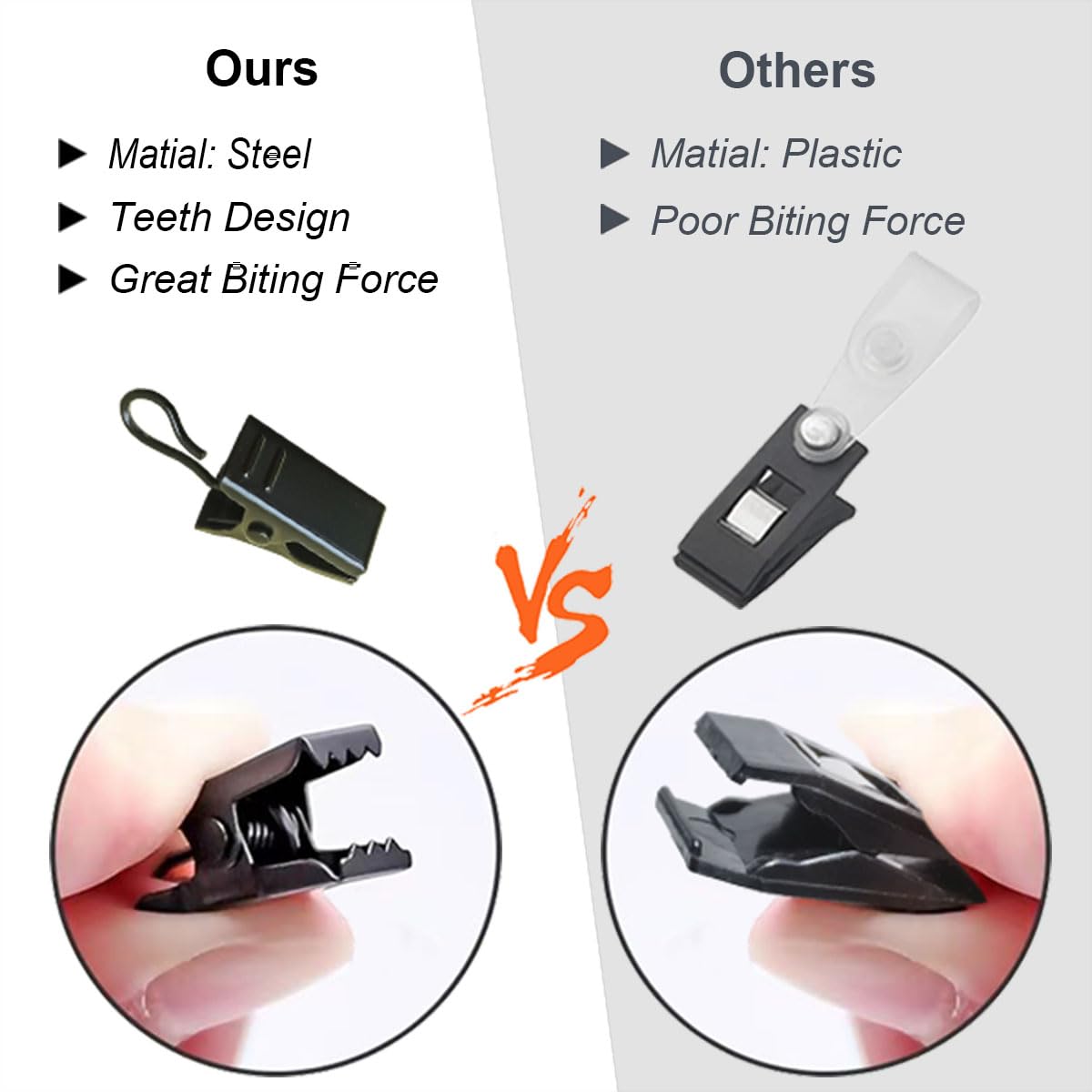 Luckupper weatherproof fasteners withstand sun and rain for long-lasting use