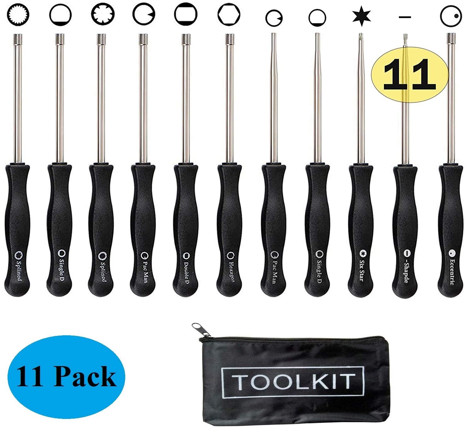 Lucky Seven 7-teeth splined carburetor tool enables fast alignment