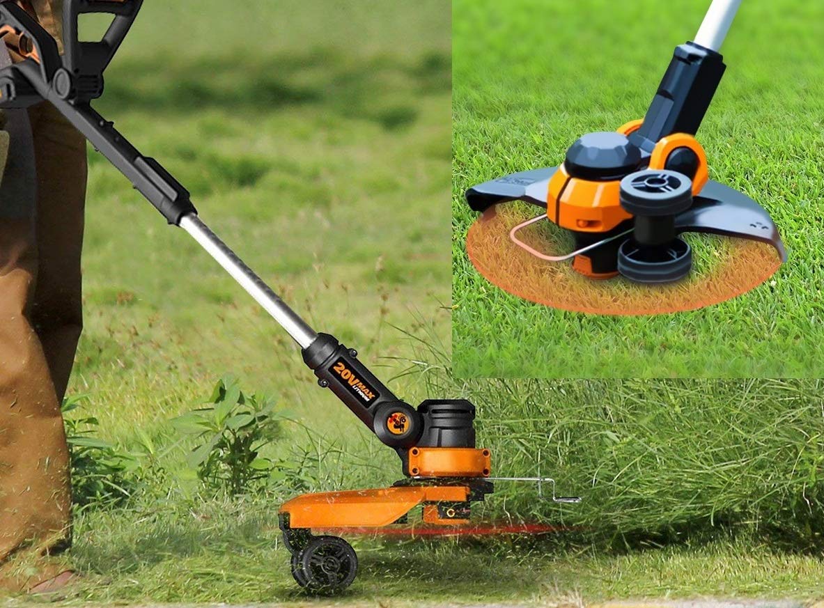 Eight 10-foot trimmer lines packaged for multiple replacements.