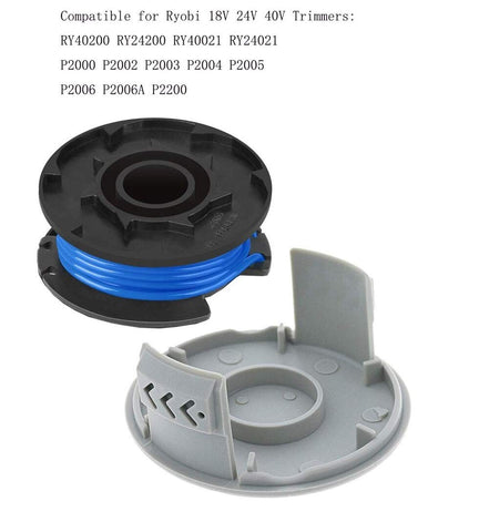 Lucky Seven AC14RL3A cap cover, easy replacement for Ryobi One+ trimmers