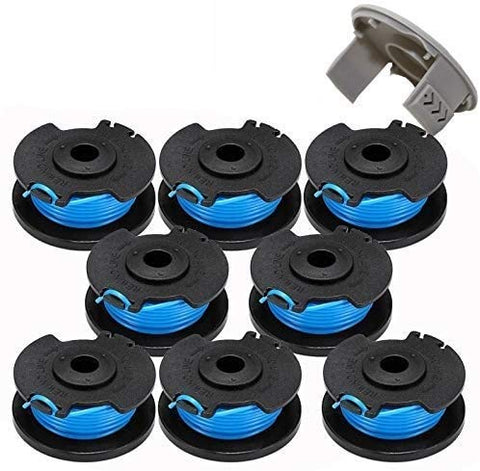 Lucky Seven AC14RL3A spool with cap for quick maintenance on Ryobi cordless trimmers.