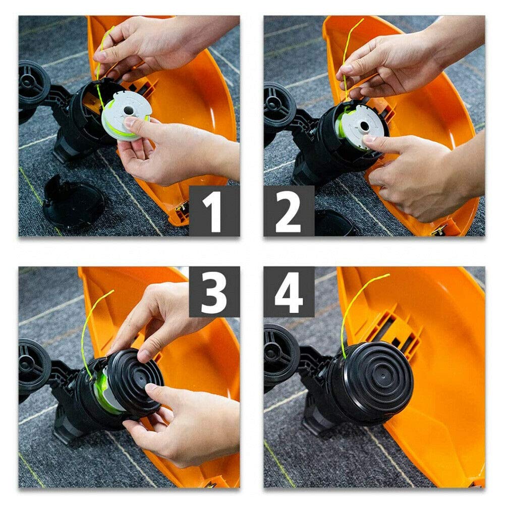 Lucky Seven cap cover included with spools for Worx replacement
