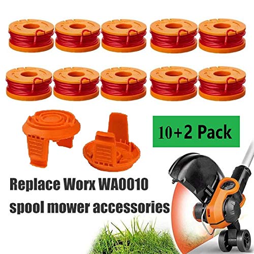 Lucky Seven DNA2 line oval spool enables faster, smoother cuts in grass.