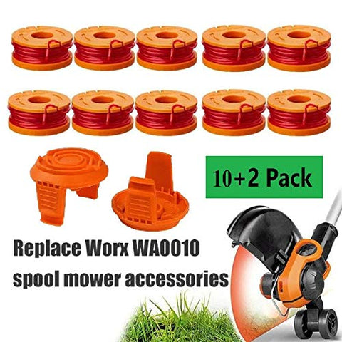 Lucky Seven DNA2 line oval spool enables faster, smoother cuts in grass.