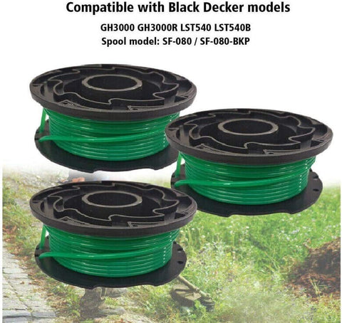 Lucky Seven SF-080 spool installation on GH3000 enables fast setup.