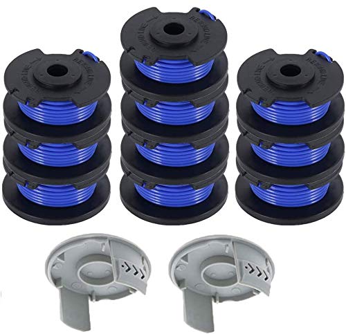 Lucky Seven UV-protected 0.065 inch line withstands outdoor use
