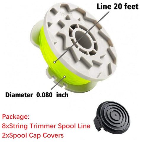 Lucky Seven WA0037 cap covers included for Worx spools