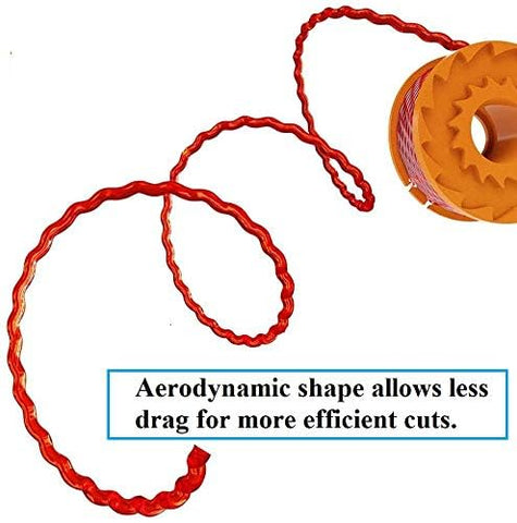 Lucky Seven Worx auto-feed spool design reduces manual winding.