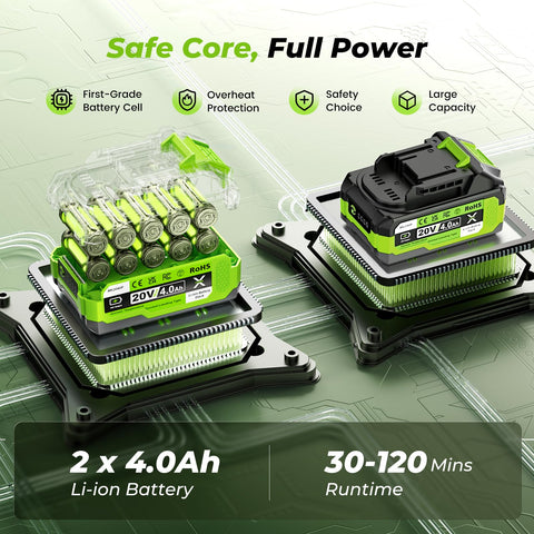 LUCKYTECH lightweight design makes lifting and maneuvering easy.