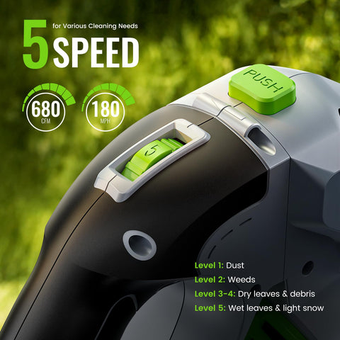 LUCKYTECH rotatable handle enables horizontal and vertical use