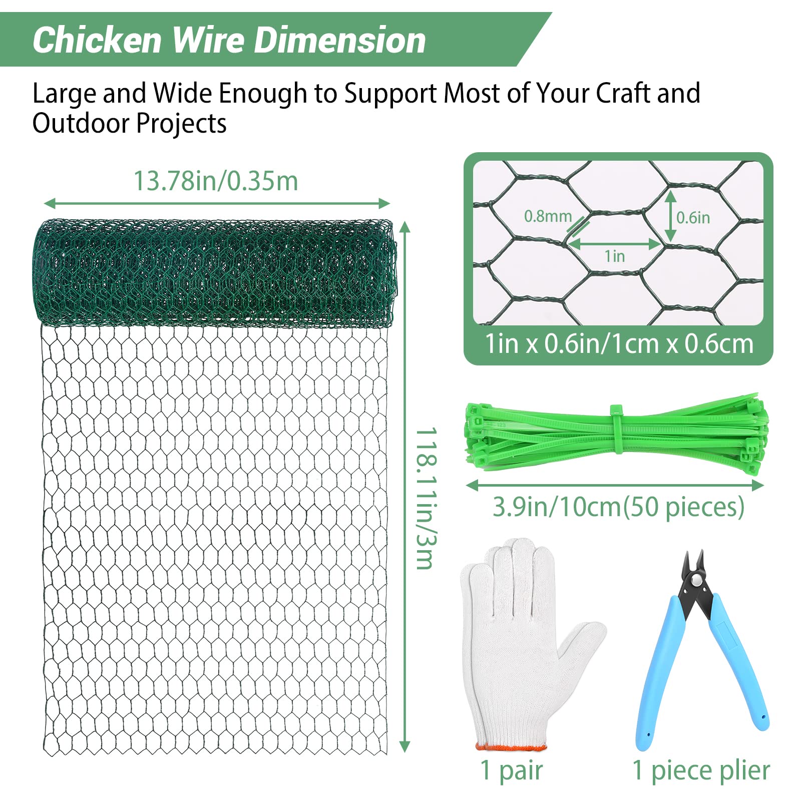 Lucomb galvanized hex mesh closeup showing durable, rust-resistant coating