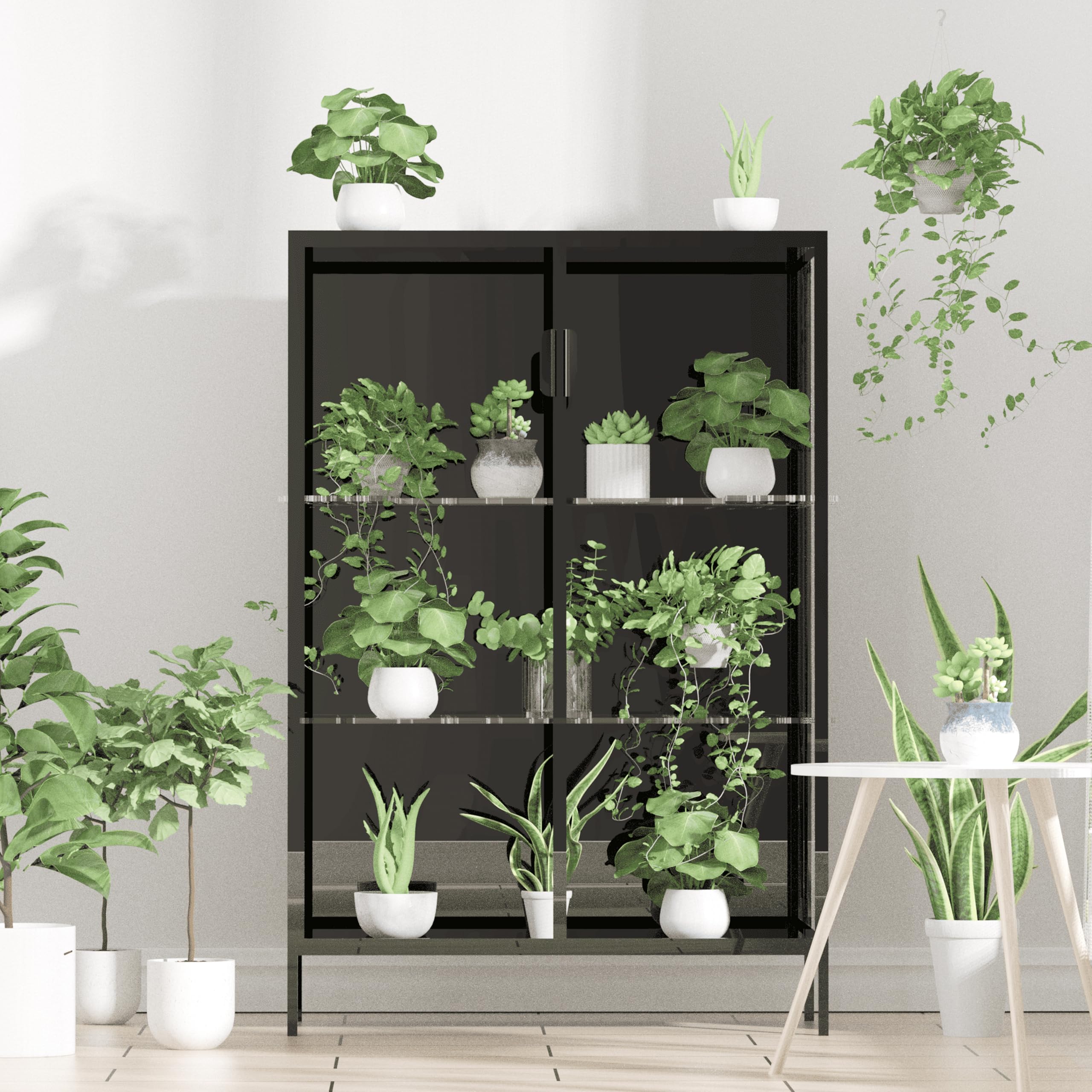 LUVCOSY 2-pack display shows shapes to fit Rudsta cabinet.