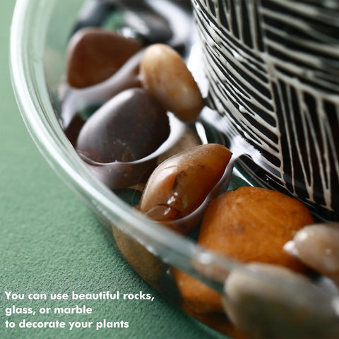Lucpur clear design complements decor without distraction.