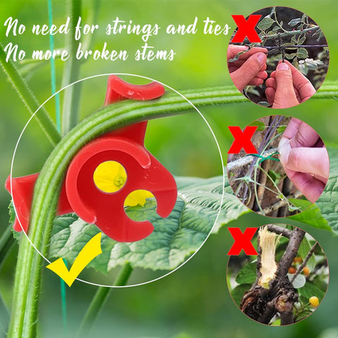 Easy installation and removal save time during setup and seasonal pruning