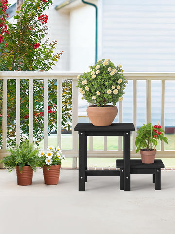 LUE BONA compact nesting end table ready for quick assembly