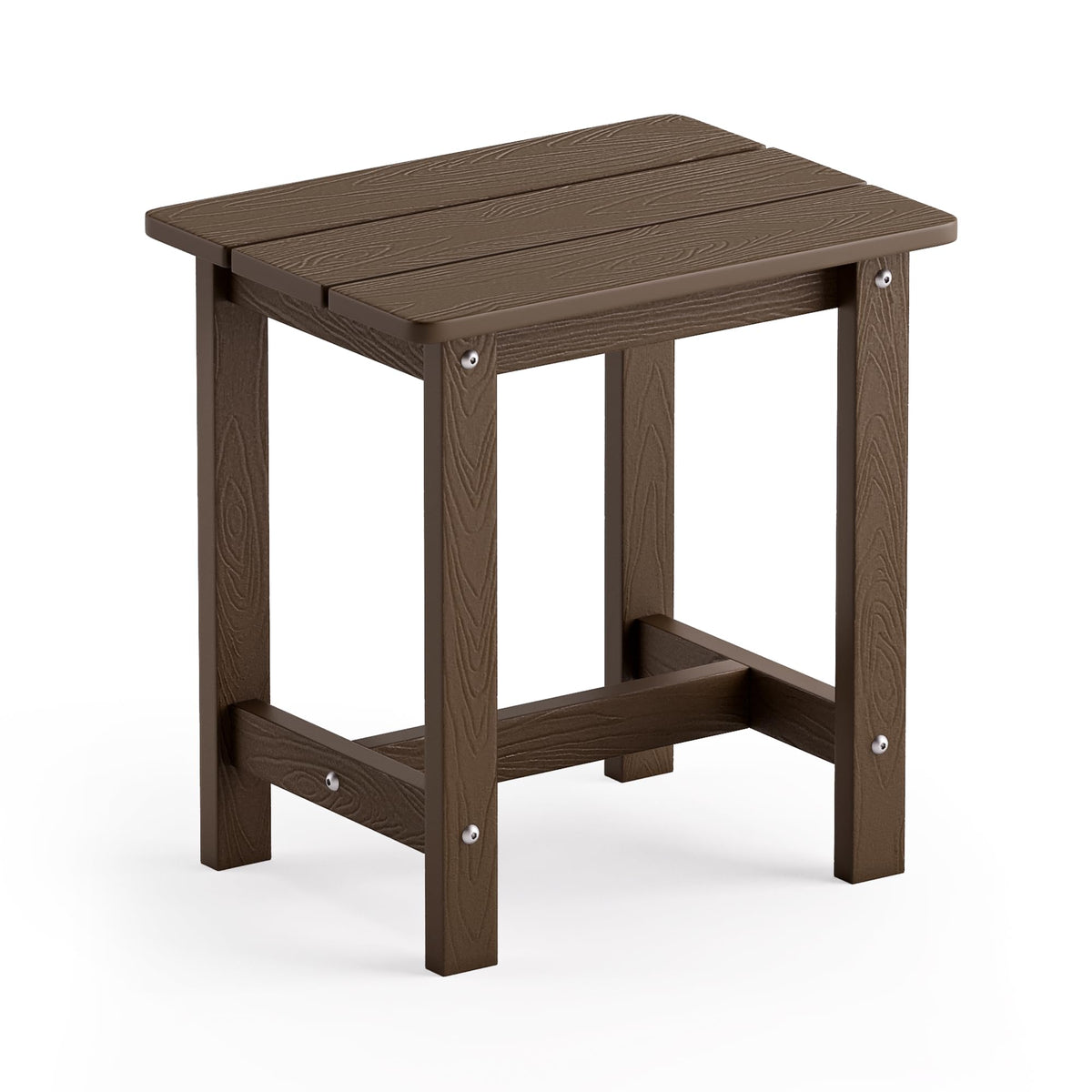 LUE BONA outdoor side table with weather-resistant finish for year-round patio use.
