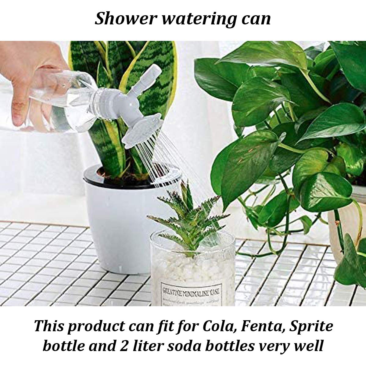 LuFOX indoor plants watering tool versatile bottle cap sprayer for pots