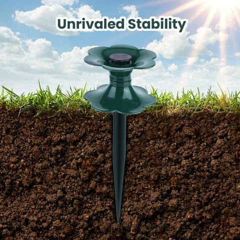 Lufstd durable high-strength plastic resists rust and weather over seasons.