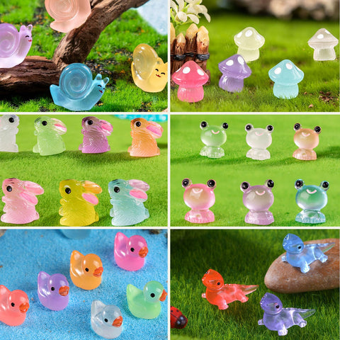 Lugailly aquarium micro-landscape figures enhance tanks with playful character.