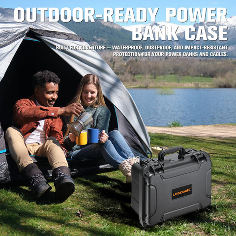 LUGECASE Explorer 300 camper-adventure case protects gear on outdoor journeys.