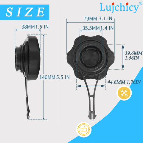 Lujchicy Craftsman M230 M110 gas cap replacement for durable fueling