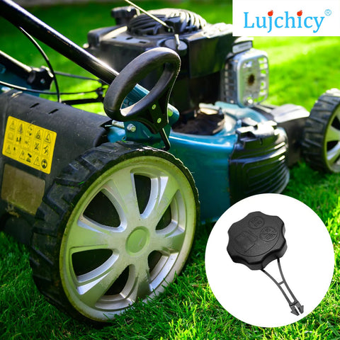 Lujchicy durable fuel cap with tether simplifies upkeep