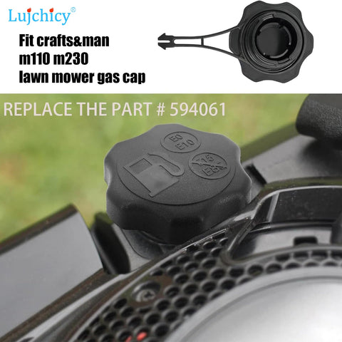 Lujchicy Toro push mower gas cap replacement for secure closure
