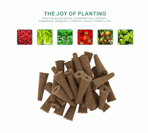 lukandafi Grow Sponges 100-pack Denmark peat for strong water absorption