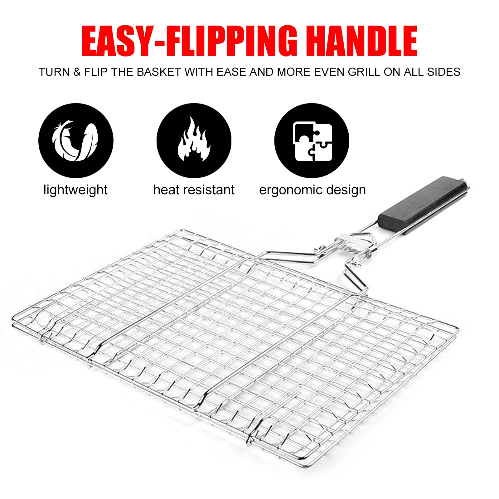 LUKCOZMO easy clean design makes post grilling cleanup simple