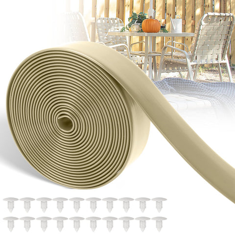 LukLoy driftwood strap 20ft wide for easy outdoor chair repair and replacement