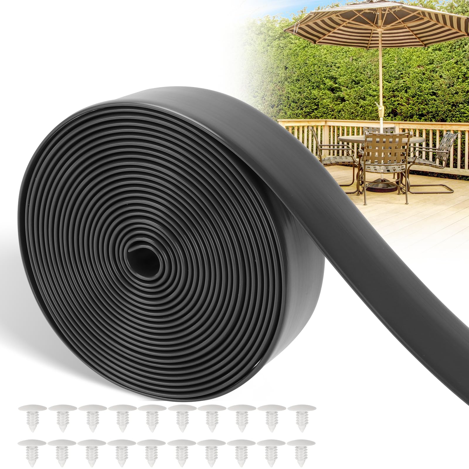 LukLoy vinyl straps replacement 20ft for durable outdoor chair repair.