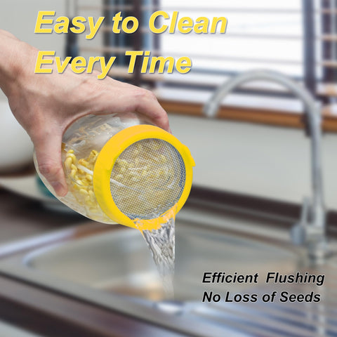 Lulonpon drip tray and bracket keep your sprouting station tidy and organized